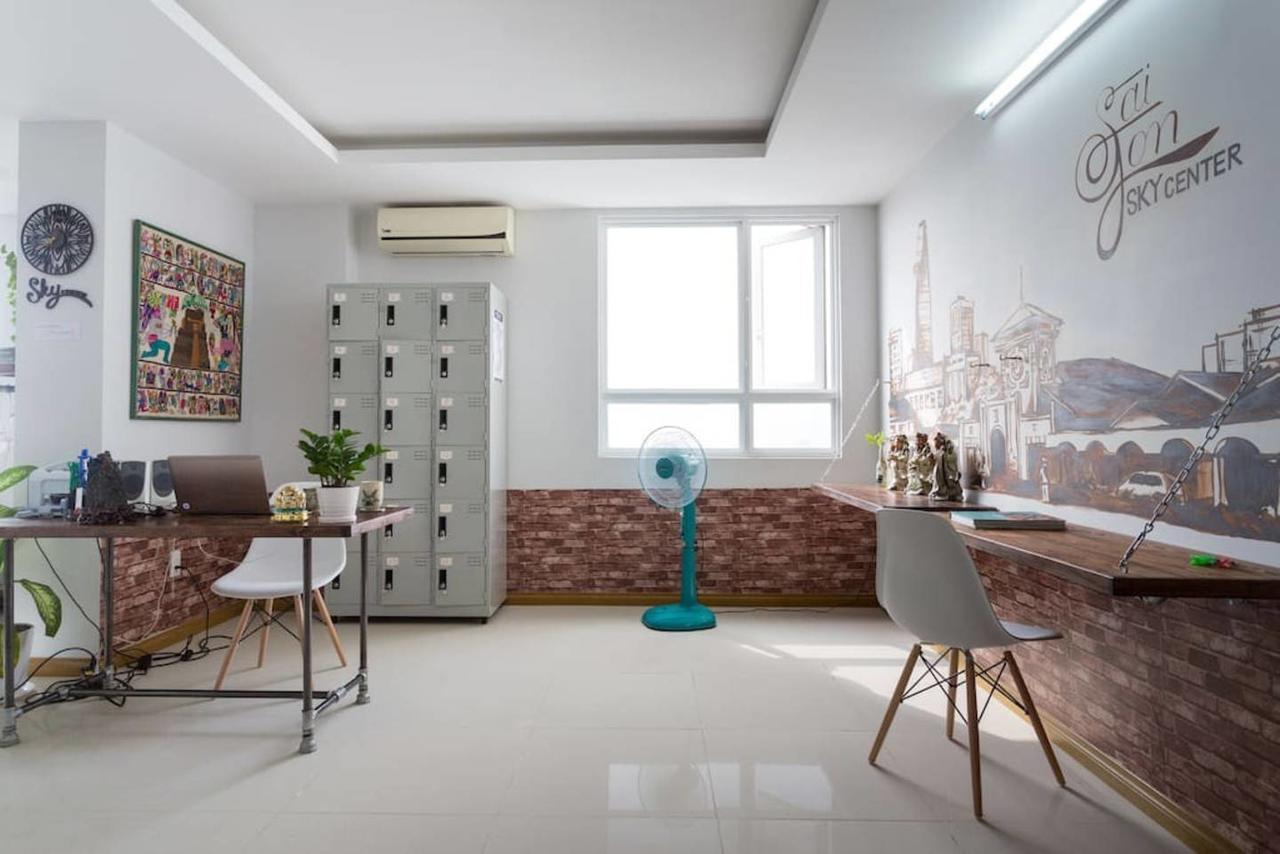 Sky Center Hostel Bandar Ho Chi Minh Luaran gambar