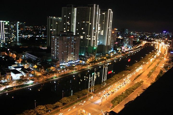 Sky Center Hostel Bandar Ho Chi Minh Luaran gambar